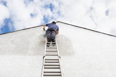 Peinture extérieure à Foussignac — façades et ravalement